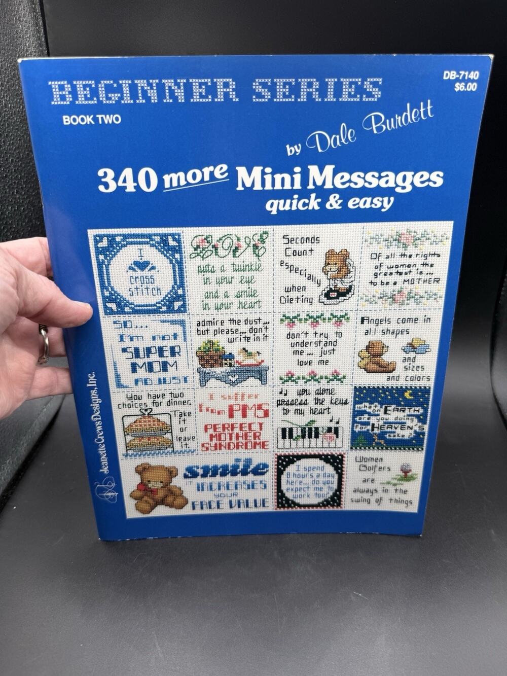 1980 340 More Mini Messages Beginner Cross Stitch Dale Burdett DB-7140